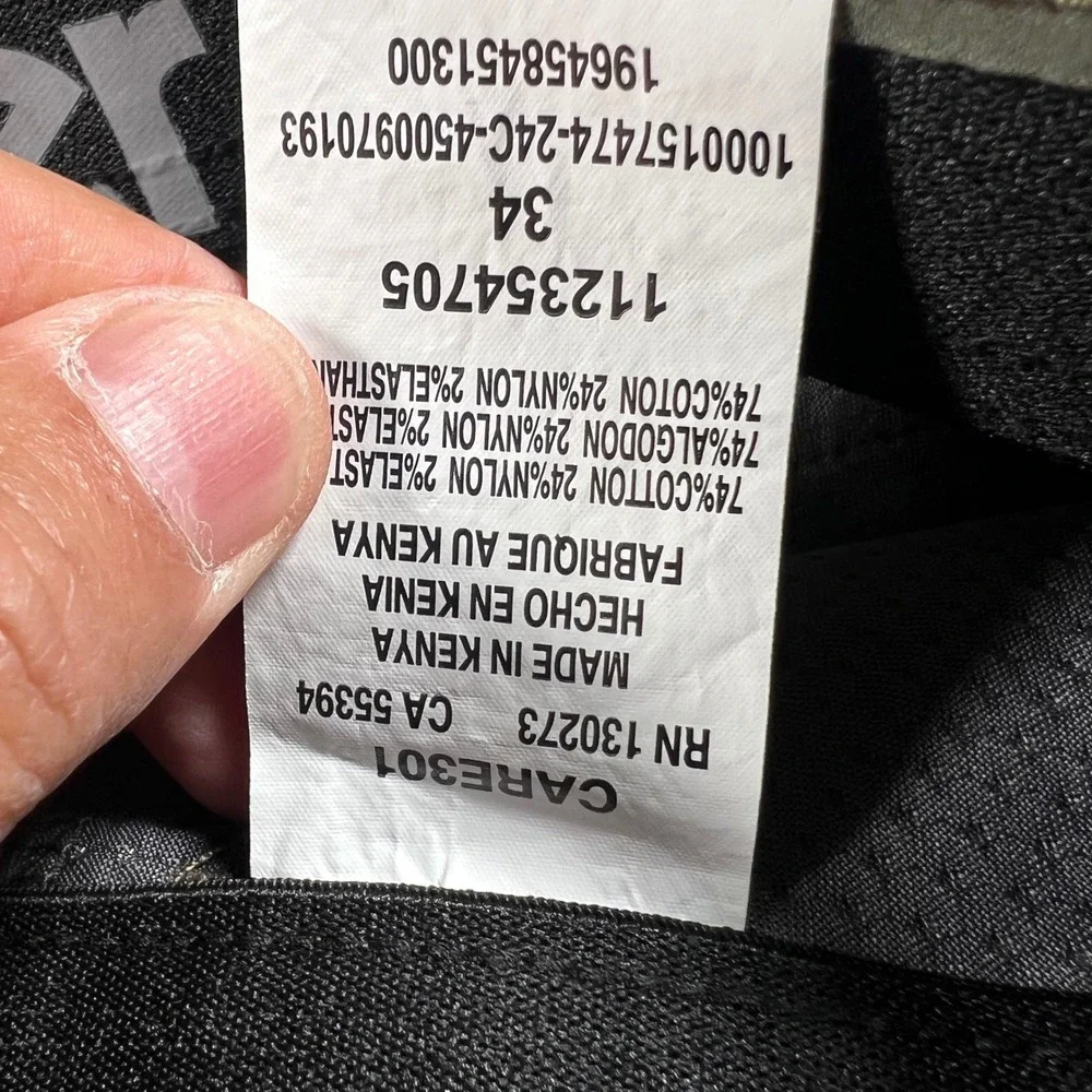 Wrangler brand size